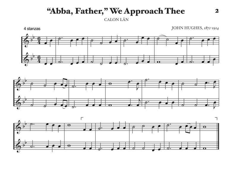 Psalms and Hymns and Spiritual Songs - Orchestrations