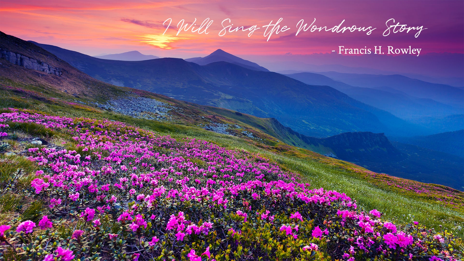 I Will Sing the Wondrous Story -Francis H. Rowley – Melody Publications