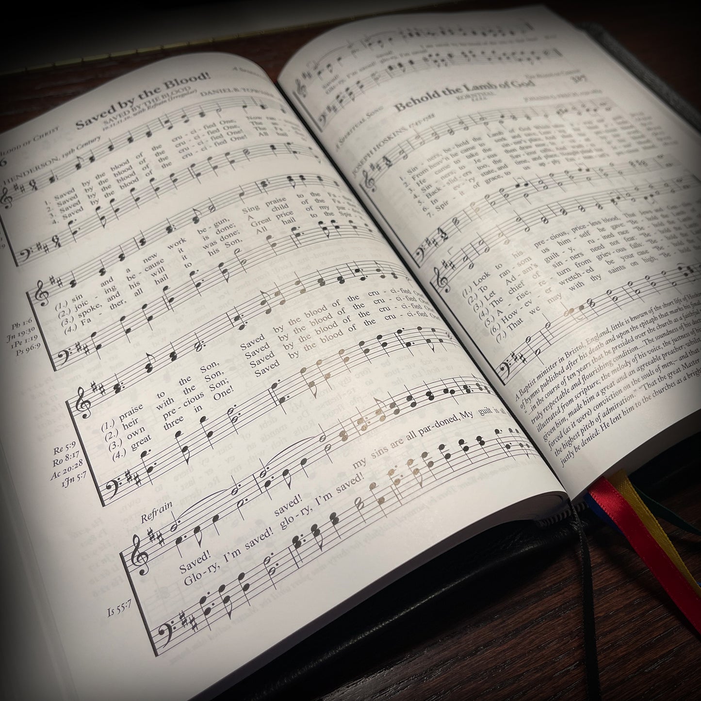 Psalms and Hymns and Spiritual Songs - Leather Edition